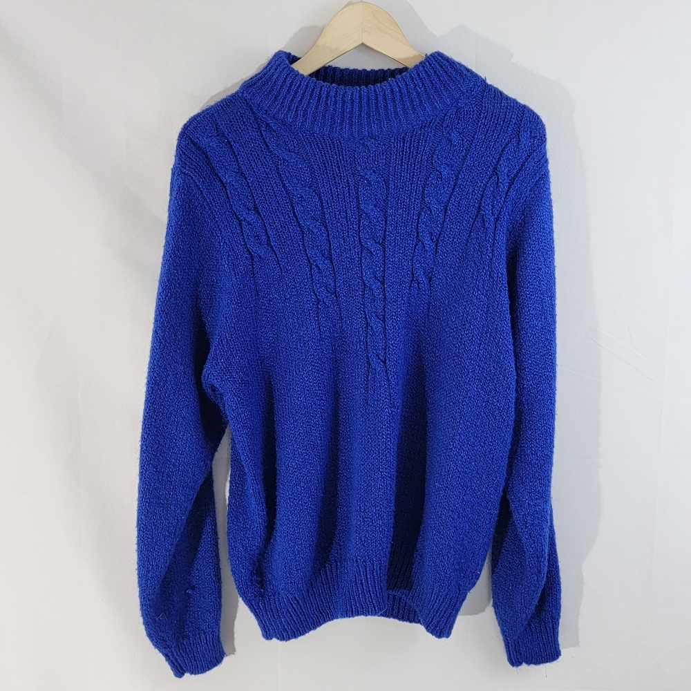 Partners Dark Blue Turtle Neck Sweater
